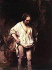 Hendrickje Bathing in a River by Rembrandt